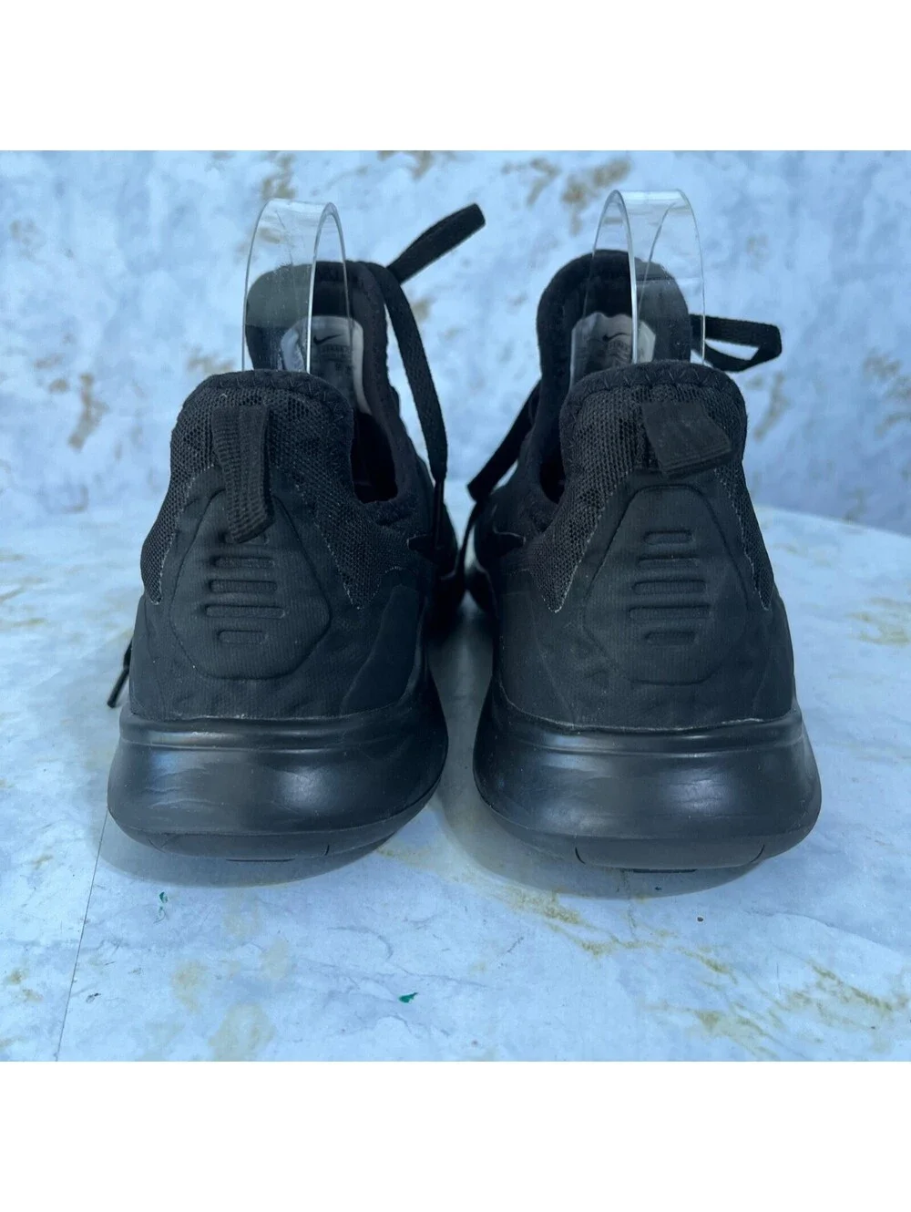 Nike Free TR 8 Womens Size 8 Running Shoes Triple Black Athletic Trainer Sneaker